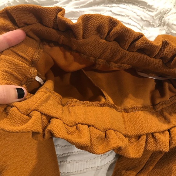 Paper bag pants high waist skinny - Picture 7 of 7